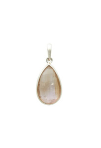 Ametrine Pendant - Sterling Silver - Polished Teardrop - No.3