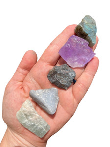 Aquarius Raw Crystal Set (zodiac) 
