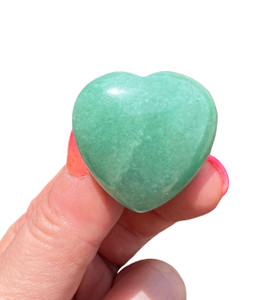 Green Aventurine Heart