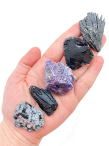 Negative Energy Protection Stone Set (Raw) 