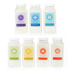 7 chakra Balancing Bath Salt Set of 7