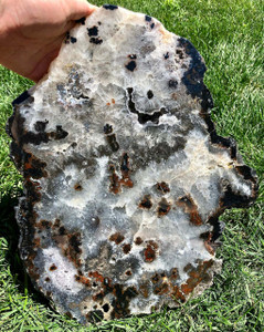 Agate Slab - Geode - Front Polished Stone - 134