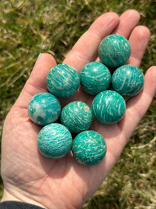 Amazonite Sphere - Polished Stone 
