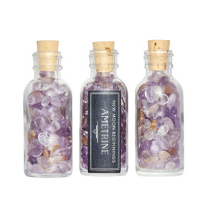 Ametrine Crystal Chips Bottle