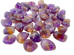 Ametrine Tumbled Stone - Grade AA 
