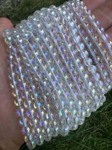 Angel Aura Quartz Bead Strand 