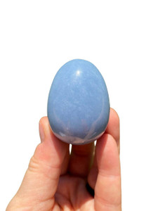 Angelite Stone Egg