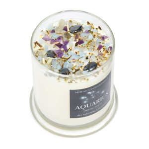 Aquarius Candle - Zodiac Jan 20 - Feb 18