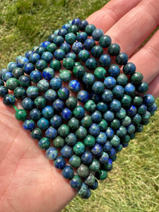Azurite Bead Strand 