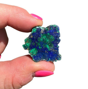 Azurite Malachite Slice - Grade AAA