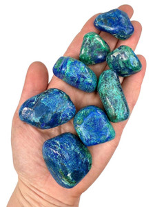 Azurite Tumbled Stone - Grade AA