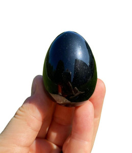 Black Obsidian Stone Egg