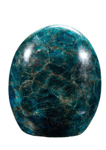 Blue Apatite Freeform - Polished Standing Stone - No.11