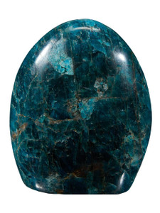 Blue Apatite Freeform - Polished Standing Stone - No.19