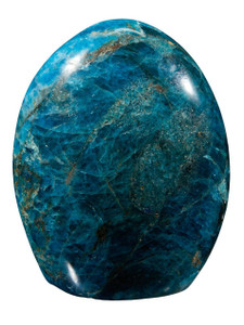 Blue Apatite Freeform - Polished Standing Stone - No.20