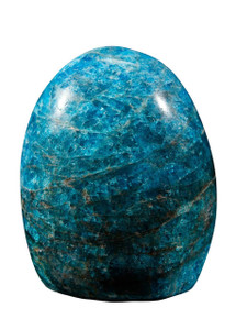 Blue Apatite Freeform - Polished Standing Stone - No.26