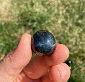 Blue Tigers Eye Sphere - Polished Stone