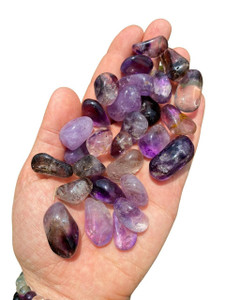 Brandberg Amethyst Tumbled Stone RARE - Polished Amethyst Crystal