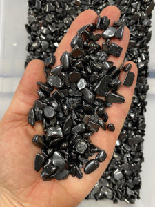 Bulk Shungite Chips (1 lb. Bag)  Size 7mm - 9mm 