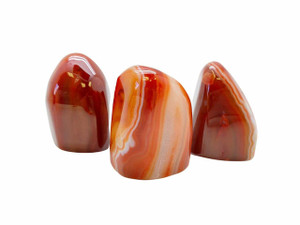 Carnelian Freeform Polished Stone Tower