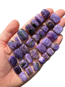 Charoite Stone Cabochon Rectangle