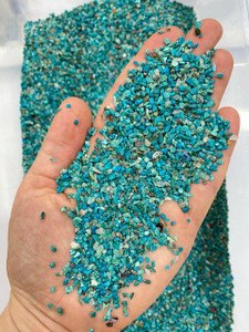 Chrysocolla Chips 2mm - 3mm mini 1lb bag