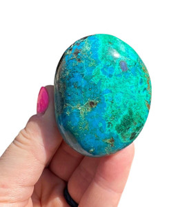 Chrysocolla Palm Stone 