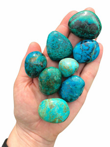 Chrysocolla Tumbled Stone - Polished Chrysocolla Crystal