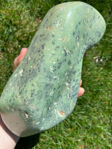 Chrysoprase Freeform - Polished Stone Standing Specimen - 19