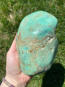 Chrysoprase Freeform - Polished Stone Standing Specimen - 6