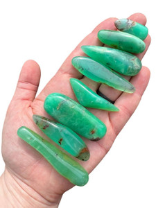 Chrysoprase Stone Stick or Rod - Grade AAA