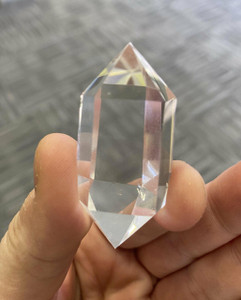 Clear Quartz Double Terminated Point - Polished Crystal