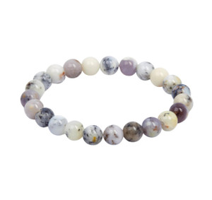 Dendritic Opal Elastic Bracelet 