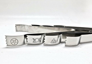 Engraved Stainless Steel Tongs 