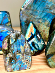 Flashy Labradorite Crystal Freeform 