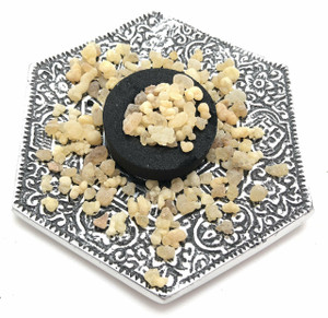 Frankincense Resin with Charcoal DIsk