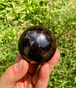 Garnet Sphere - Polished Stone