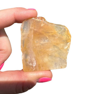 Golden Healer Quartz Slice