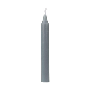 Gray Chime Candle - Ritual Candle - Unscented 
