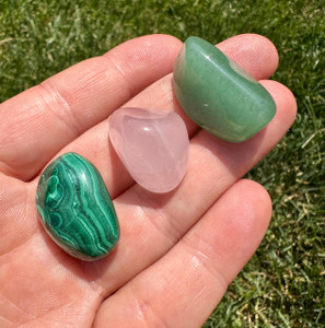 Heart Chakra Stone Set (Tumbled)