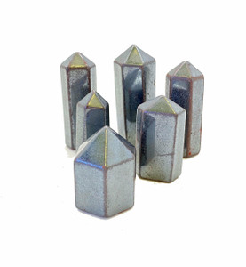 Hematite Point Polished Stone Tower