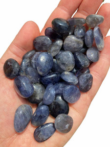 Iolite Tumbled Stone Grade A - Polished Iolite Crystal
