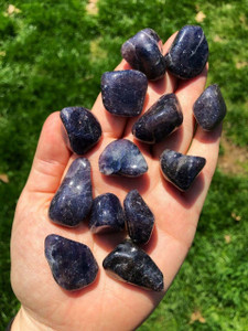 Iolite Tumbled Stone - Polished Natural Iolite Stone