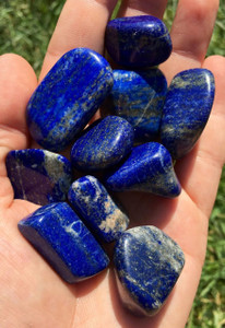 Lapis Lazuli Tumbled Stone - A Quality