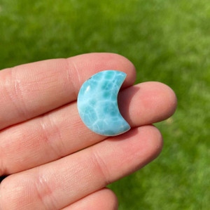 Larimar Moon - Polished Stone