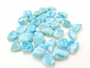 Larimar Tumbled Stone Grade AAA - Polished Larimar Crystal