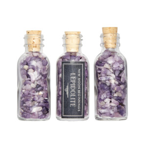 Lepidolite Crystal Chips Bottle 