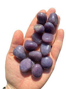 Lepidolite Tumbled Stone - Grade A 