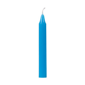 Light Blue Chime Candle - Ritual Candle - Unscented 