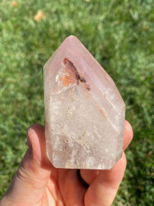 Lithium Quartz Point - Polished Crystal Tower - 64